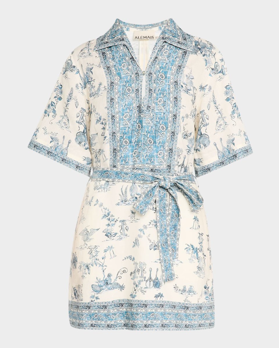 Casa Belted Mini Dress